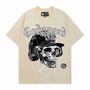 Godspeed Records Tan Skull Graphic Tee